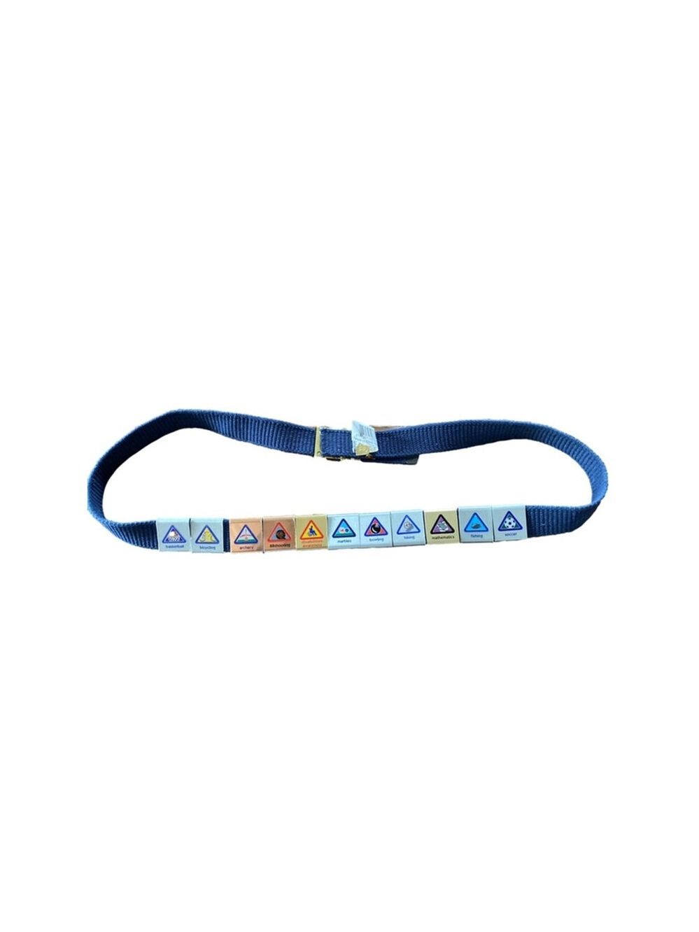 Boy Scout Unbranded Blue Belt One Size
